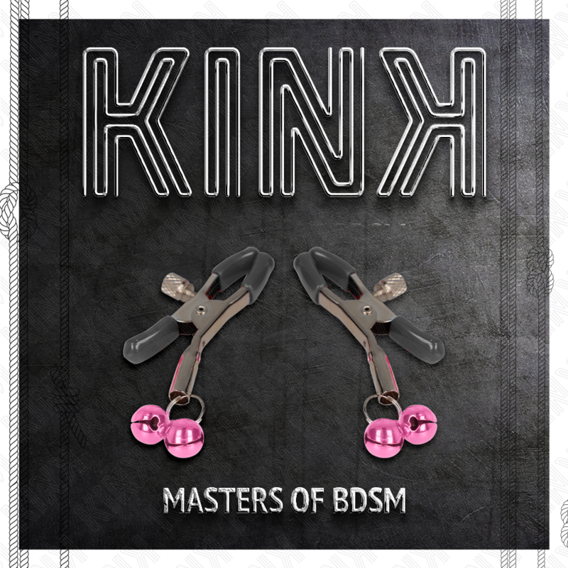 KINK - PINK DOUBLE BELL METON CLIP 6 CM