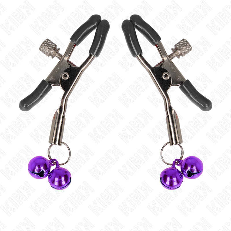 KINK - DOUBLE BELL PURPLE METON CLIP 6 CM