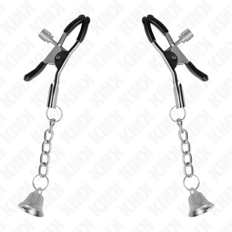 Teleton clips pendant bell silver 6 cm