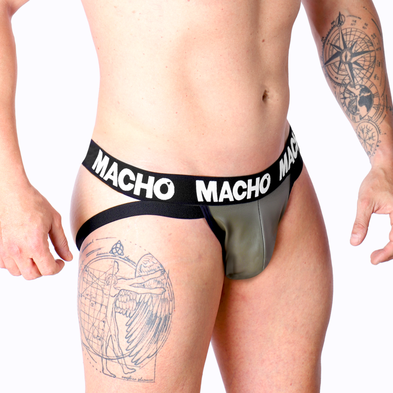 Mx27gr jock leathero gray beige xl