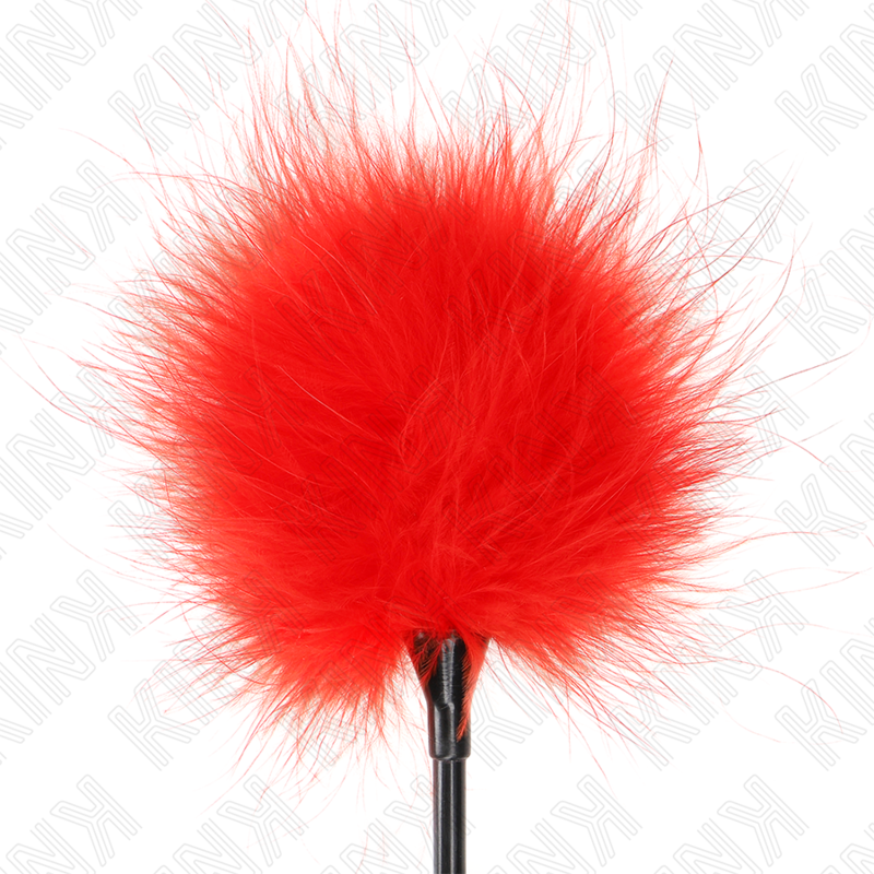 Plumeau Érotique Tickle Plumes Naturelles 27 cm 2 Coloris - Kink