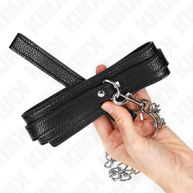 KINK - SNAKE PATTERN COLLAR WITH 65CM LEASH