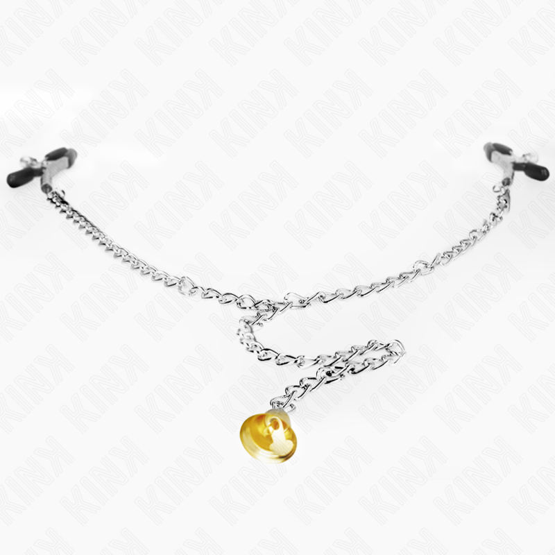 Teleton clamps chain with horn pendant 30 cm