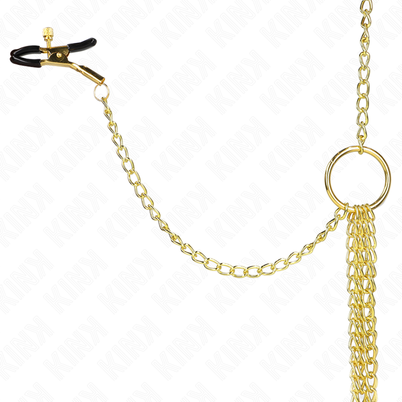 4 adjustable gold tamil and clit clamps