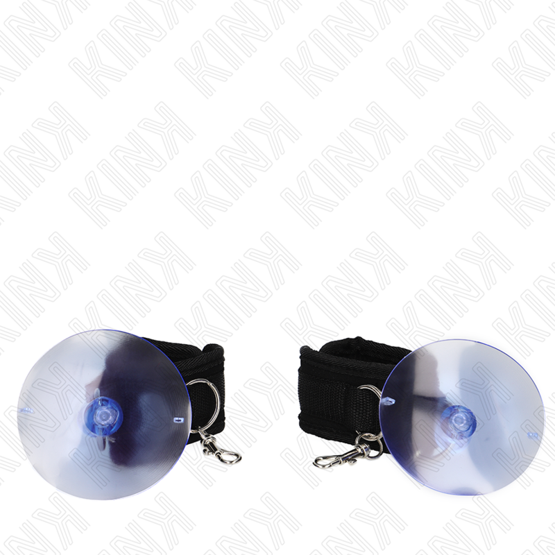 Black suction cup wrist rest 29-40 cm x 5 cm