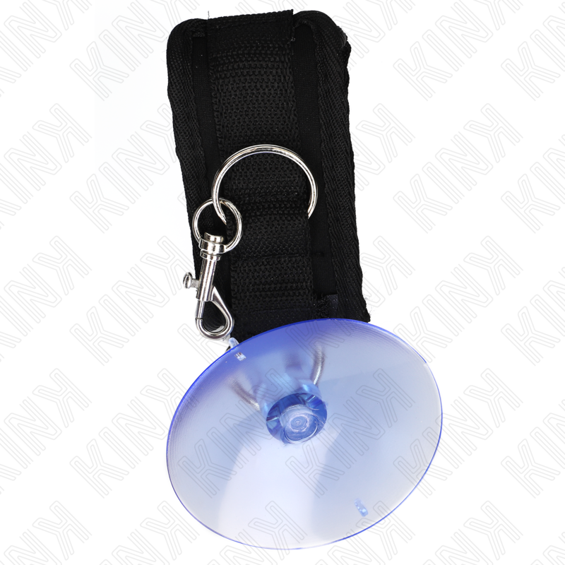 KINK - BLACK SUCTION CUP WRIST RESTS 29-40 CM X 5 CM