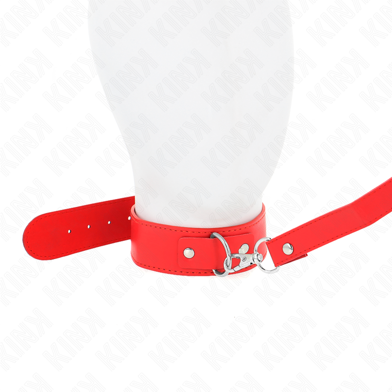 KINK - NECKLACE WITH BELT 116 CM ADJUSTABLE ROJO BRACELET 32-50 CM X 8 CM