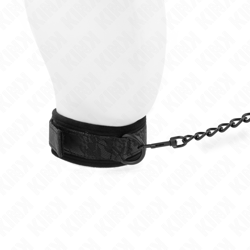 KINK - BASIC COLLAR WITH 77 CM LEASH, MODEL 5 ADJUSTABLE 34-54 CM X 5 CM