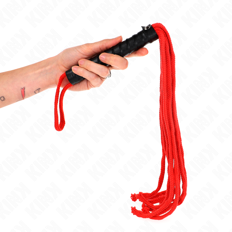 Red rope whip 56 cm