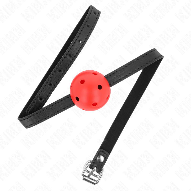 Simplicity Red Breathable Ball Gag 4.5cm 62 x 1.5cm