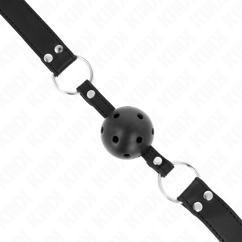 Breathable stick 4 cm with double rivet model 1 black 62.5 x 2.5 cm adjustable 42-58 cm