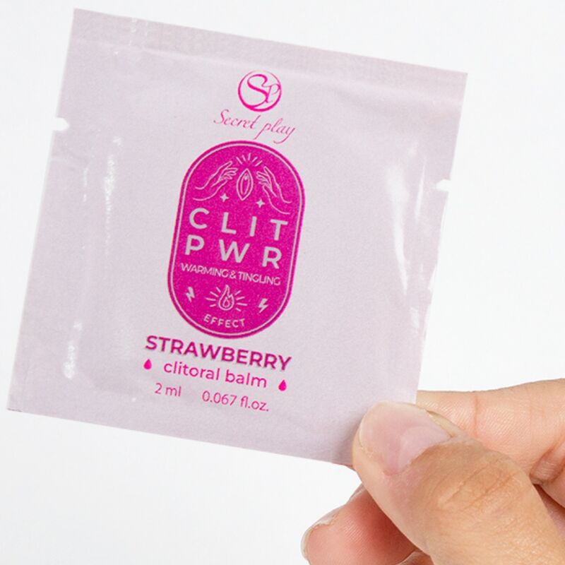 Single-dose strawberry lubricant 2 ml