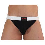 004 shiny jock negro / blanco s