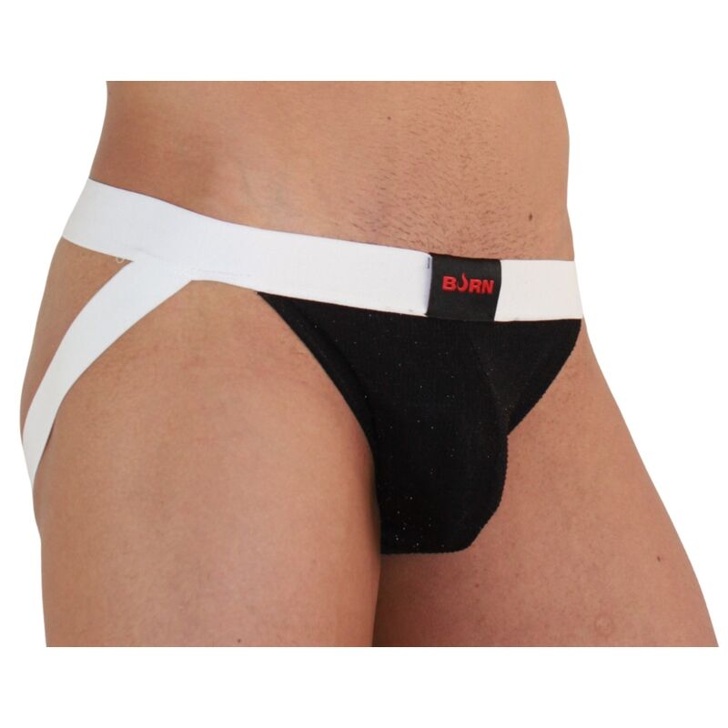 Jockstrap Homme Brillant Lingerie Sexy 4 Tailles - Burn