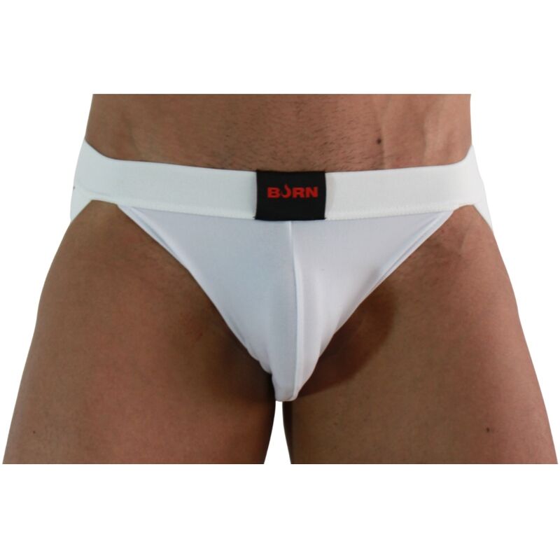 007 white lycra jock s