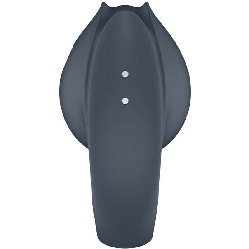 Perfect Pair 2 Multivibrator 2 in 1 Penis Ring and Finger Stimulator Grey