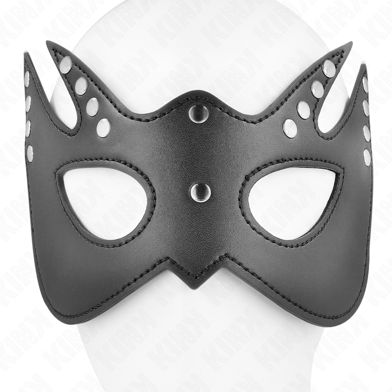 Bat mask with rivets 23 x 15 cm