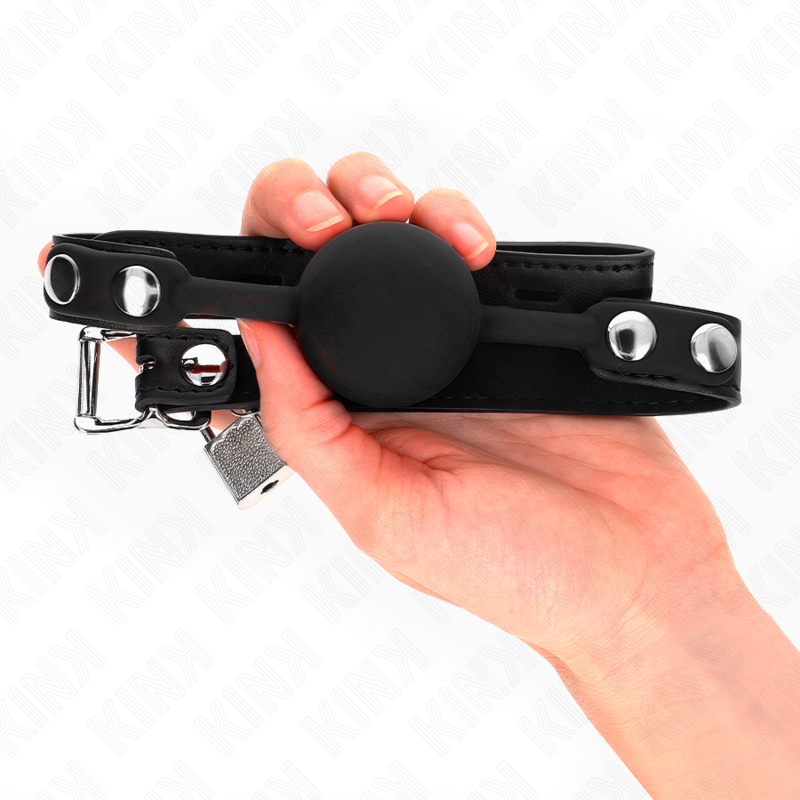 Model 1 silicone ball 4 cm bag with lock 60 x 2 cm