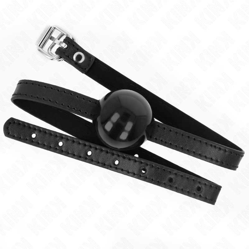 Black single solid ball 4 cm bag 65 x 1.5 cm