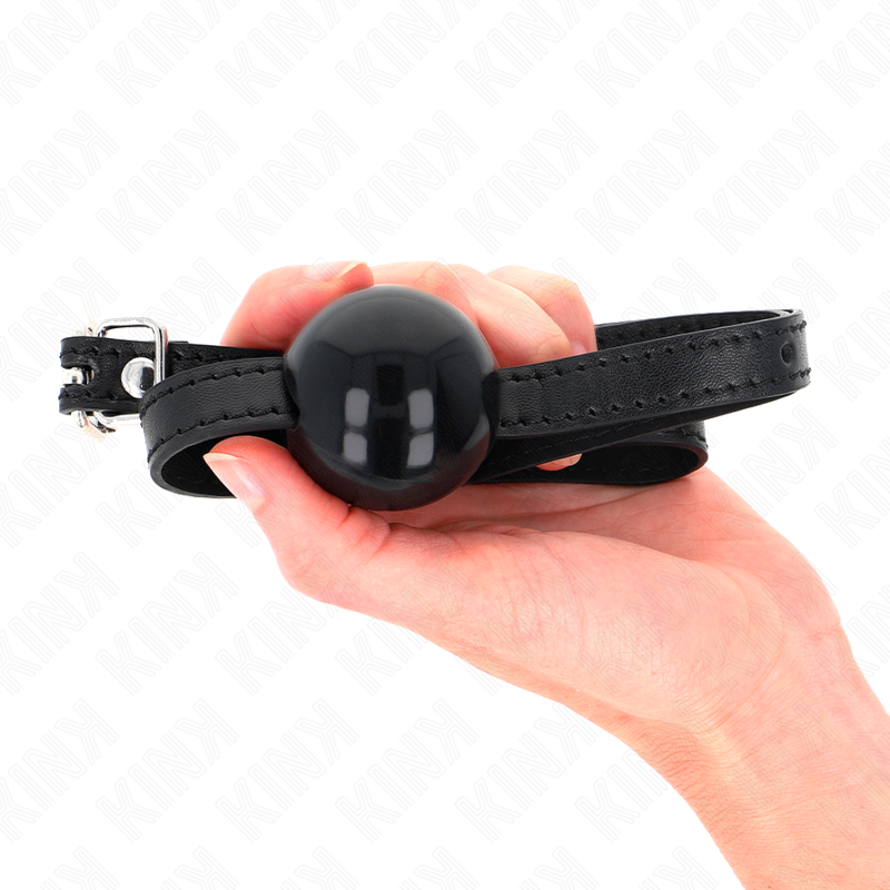 KINK - SINGLE BLACK SOLID BALL 4 CM BAG 65 x 1.5 CM
