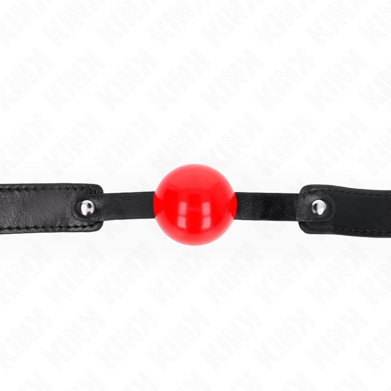 Soft tpe ball 4 cm gag model 1 66 x 2.5 cm adjustable 41-61 cm