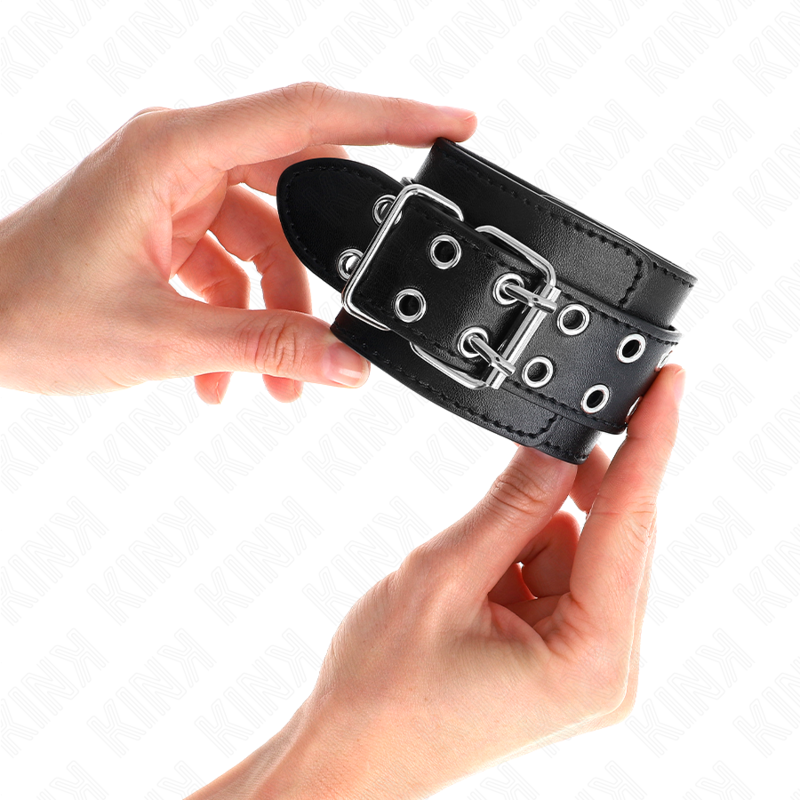 KINK - Adjustable Black Double Loop Wrist Rest 19-26 cm