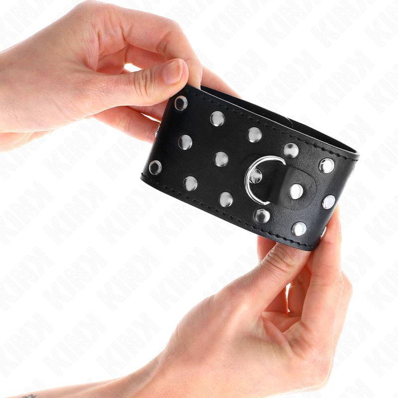 Adjustable Punk Wrist Restraints 19-24cm x 5.5cm