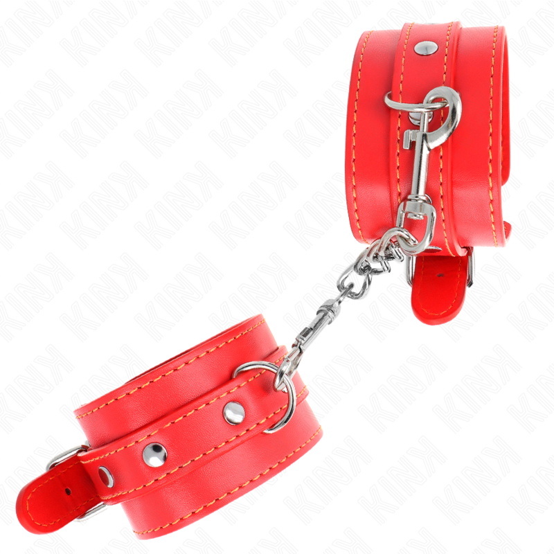 Adjustable thin red wrist braces 21-33 cm