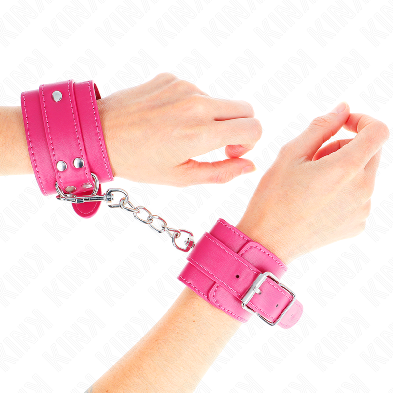 Menottes BDSM Doublure Rembourrées Réglables 20-28 cm - Kink