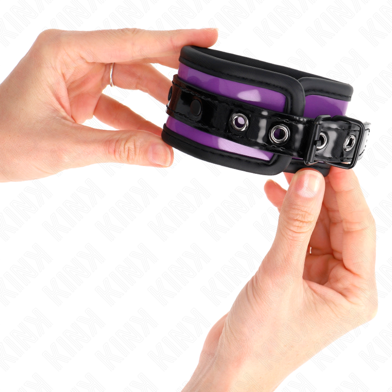 KINK - ADJUSTABLE LIGHT PURPLE NEOPRENE WRIST SUPPORTS 21-28 CM X 5 CM