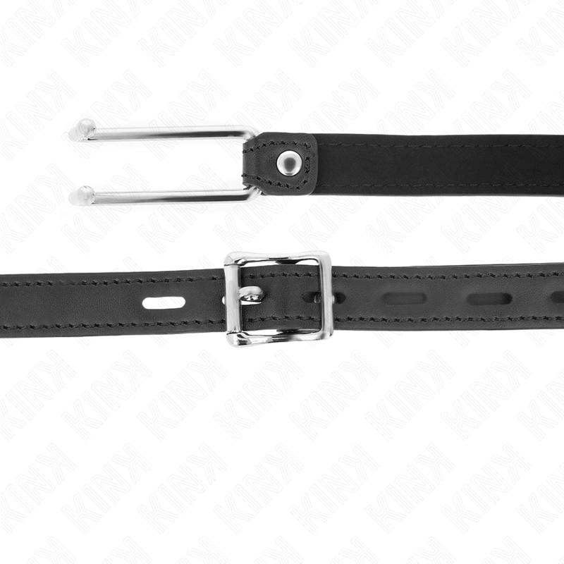 KINK - 11.5 CM METAL HOOK STICK WITH ADJUSTABLE LEATHER STRAP 39-58 CM X 2 CM