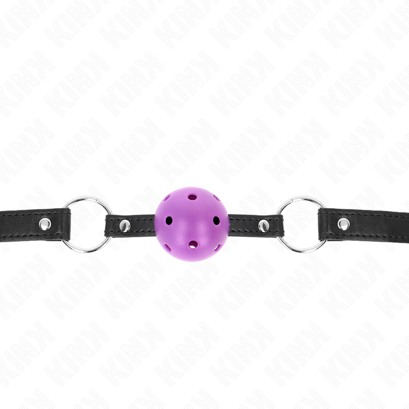 Hard hollow ball purple 4.5 cm bag 63.5 x 2 cm