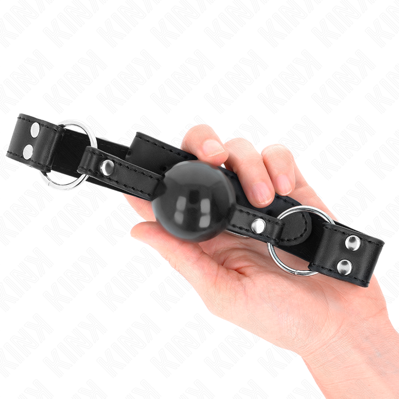 Soft and strong ball stick 4 cm with leather strap 62 x 2.5 cm adjustable 42-58 cm