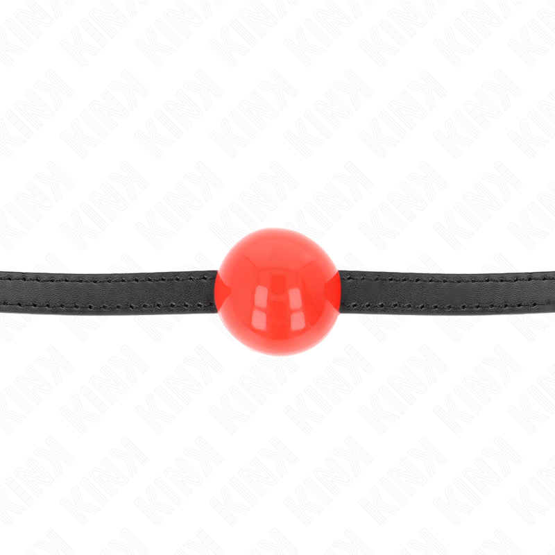 Single solid ball red 4 cm bag 65 x 1.5 cm