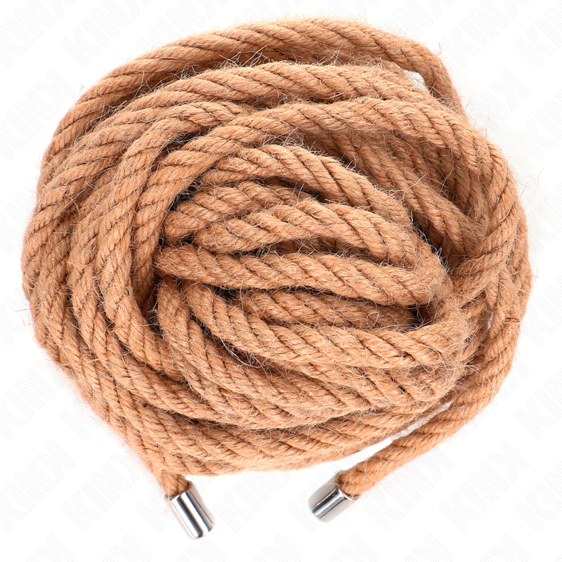 Hemp rope with metal head 10 meters