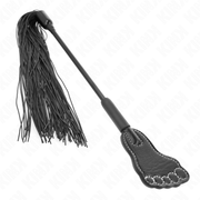 Foot-shaped paddle with tassel whip 31 cm