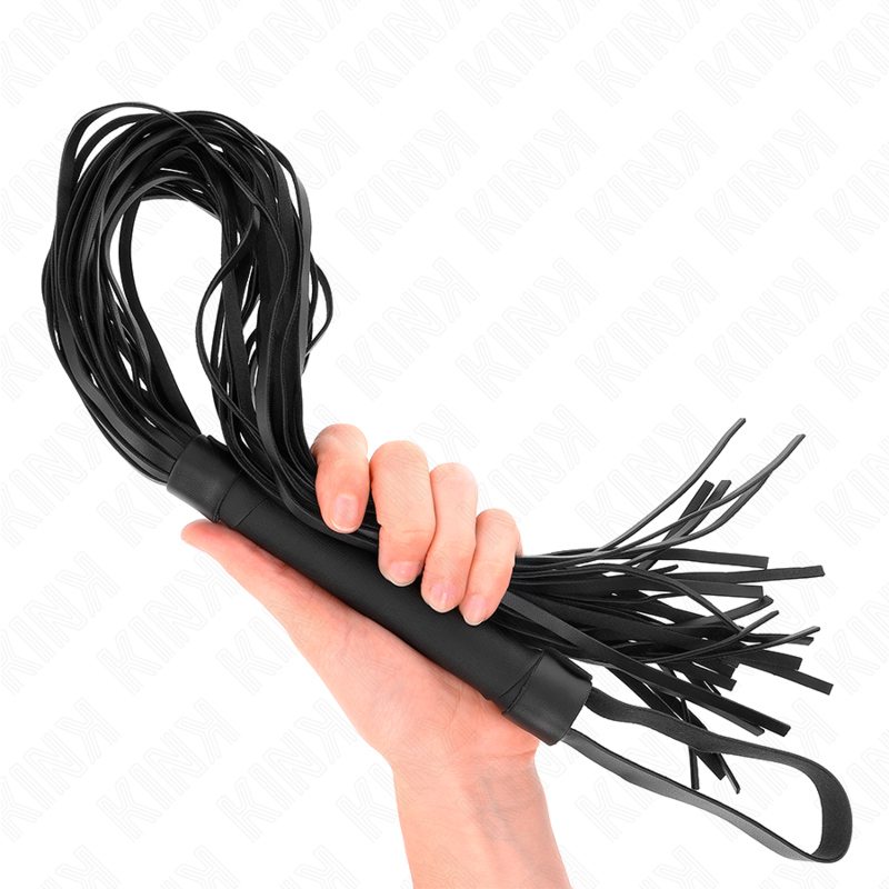 Faux sheepskin whip 60 cm