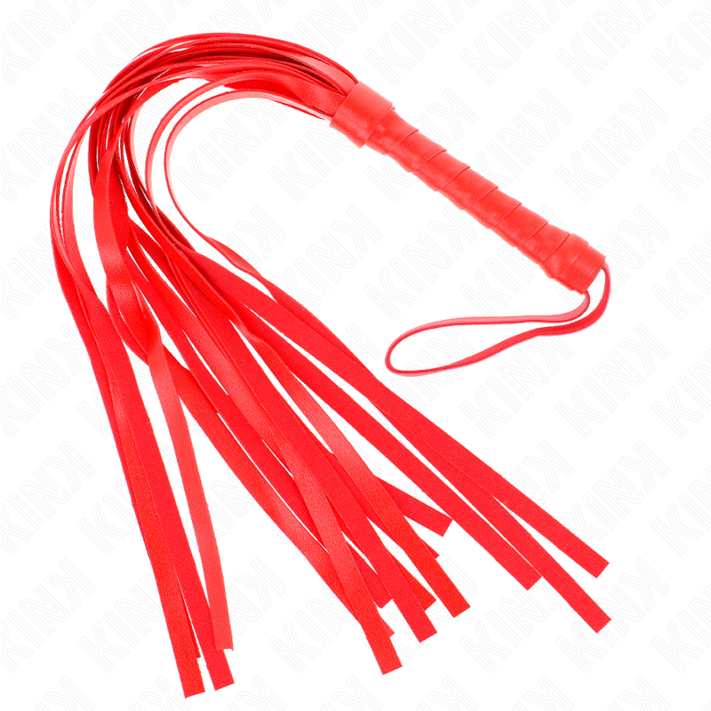 Red single whip 45 cm