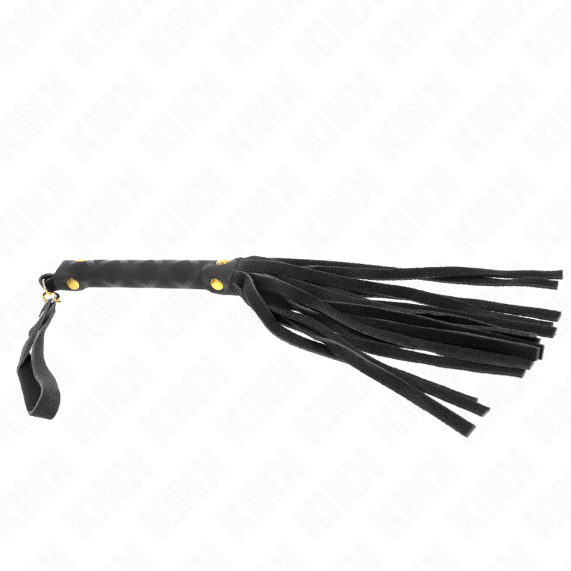 KINK - MINI BLACK SUEDE WHISK 30 CM