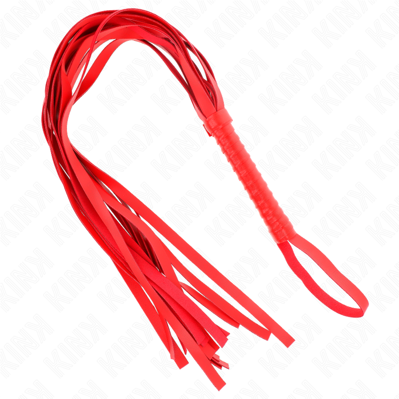 Red whip short handle long tail 70 cm