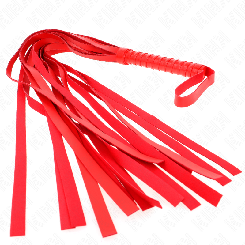 Red whip short handle long tail 70 cm