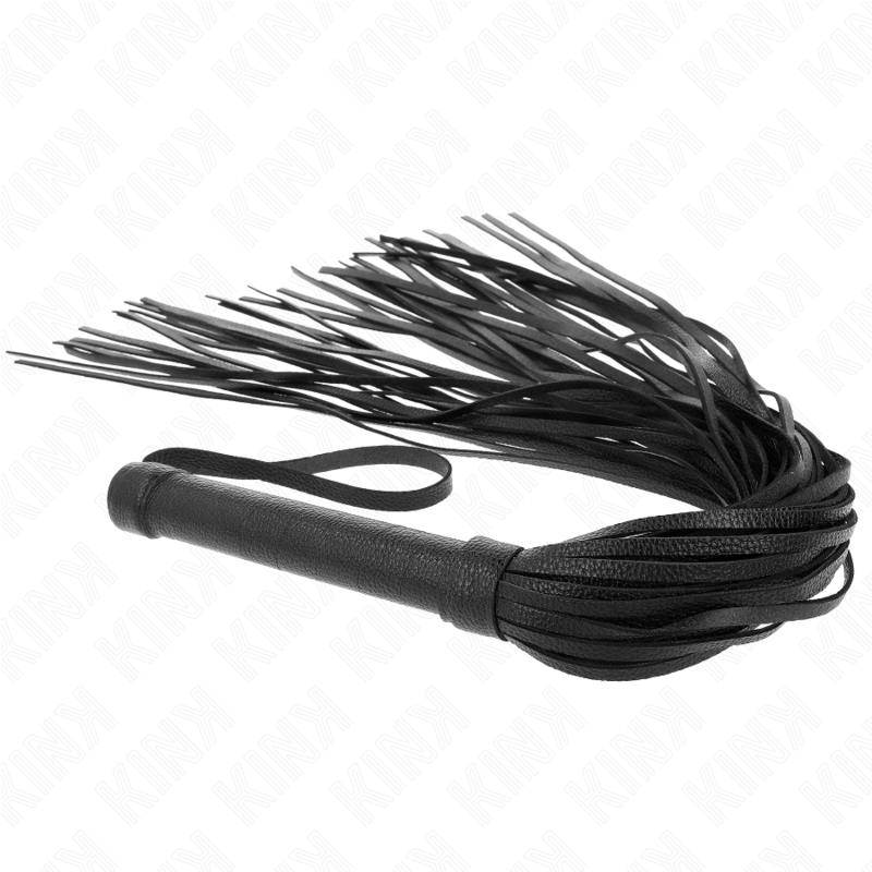 Black flexible PVC whip 70 cm