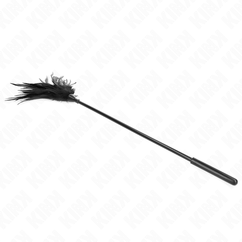 Several black tickling feathers 45 cm