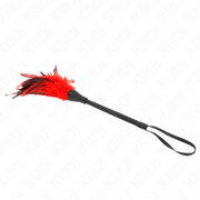 Red Horn Tickle Chicken Feathers 36cm