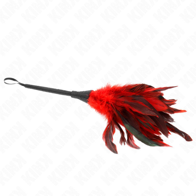 Red Horn Tickle Chicken Feathers 36cm