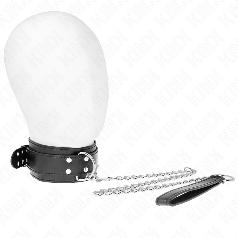 KINK - NECKLACE WITH BRACELET 65 CM ADJUSTABLE SILVER HOOKS 33-46 CM X 5.5 CM