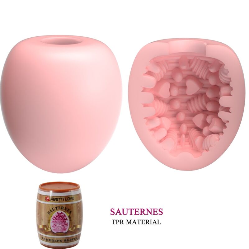 Male Masturbator Pink Egg Model 2