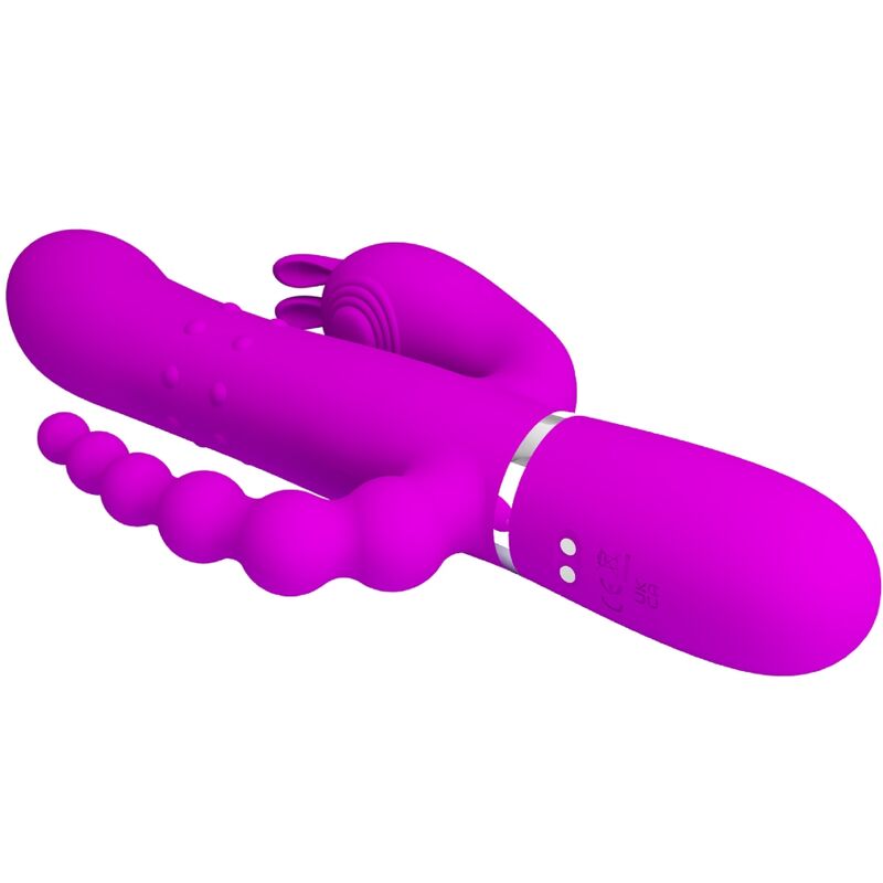Cammy 4-in-1 Multi-Function Triple Vibrator Pink