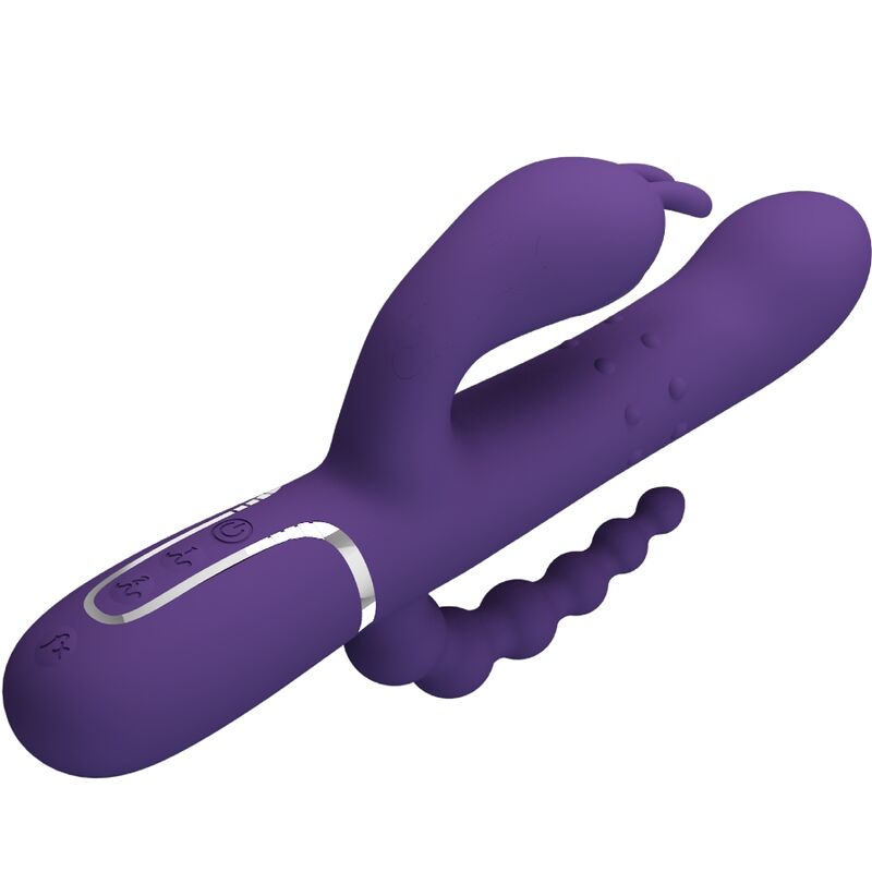Cammy 4-in-1 Multi-Function Triple Vibrator Purple