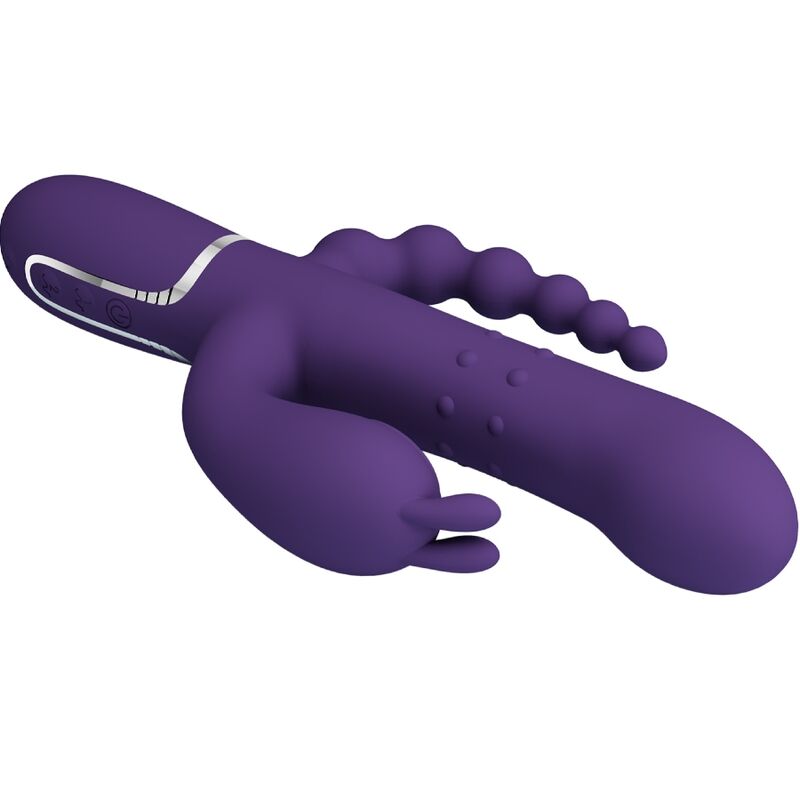 Cammy 4-in-1 Multi-Function Triple Vibrator Purple